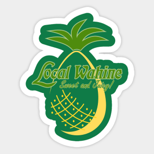 Local Wahine Sweet and Juicy Sticker